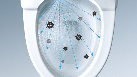 トイレを使うたび、見えない菌を除菌