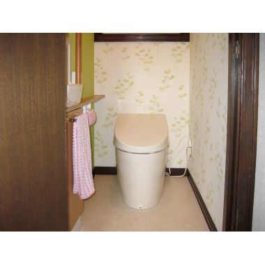 岡山市 A様邸 タンクレストイレのリフォーム（TOTOネオレストAH）