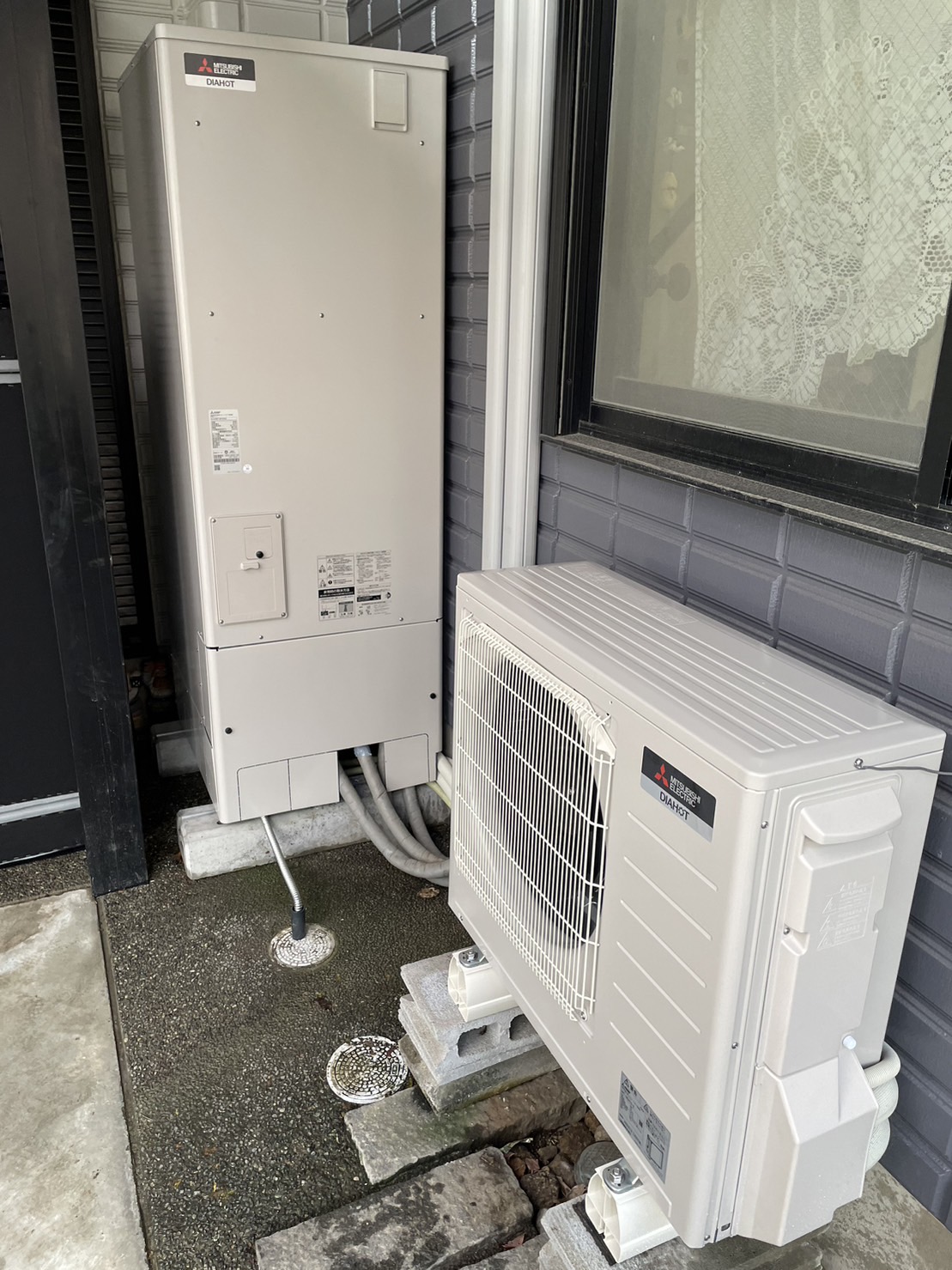 備前市　W様　エコキュート交換のお客様